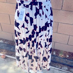 Proenza Schouler Iris Printed mid calf skirt